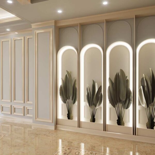 طراحی لابی مسکونی ولنجک