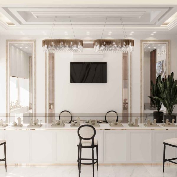 پروژه طراحی طلافروشی اسلامشهر