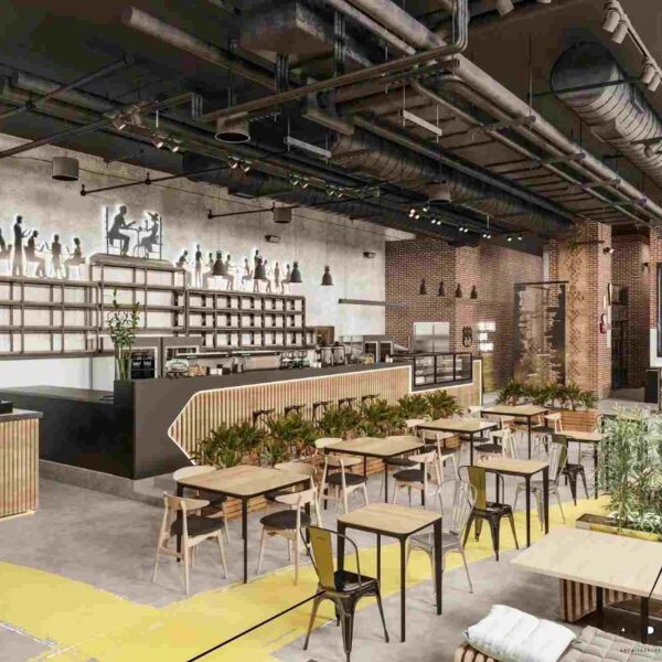 Cafe in 12 600x600