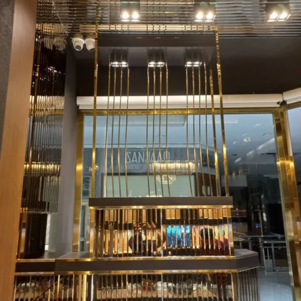 طراحی طلافروشی مدرن کوچک