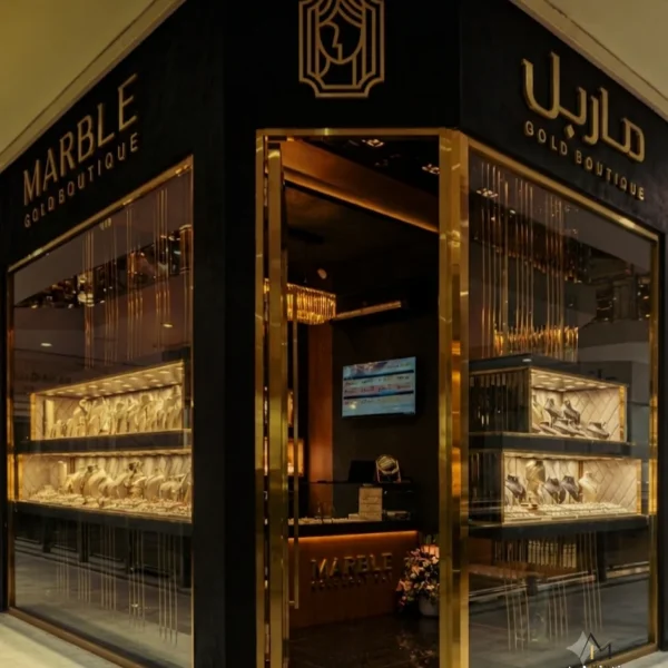 عماری داخلی گالری جواهرات پاساژ قائم