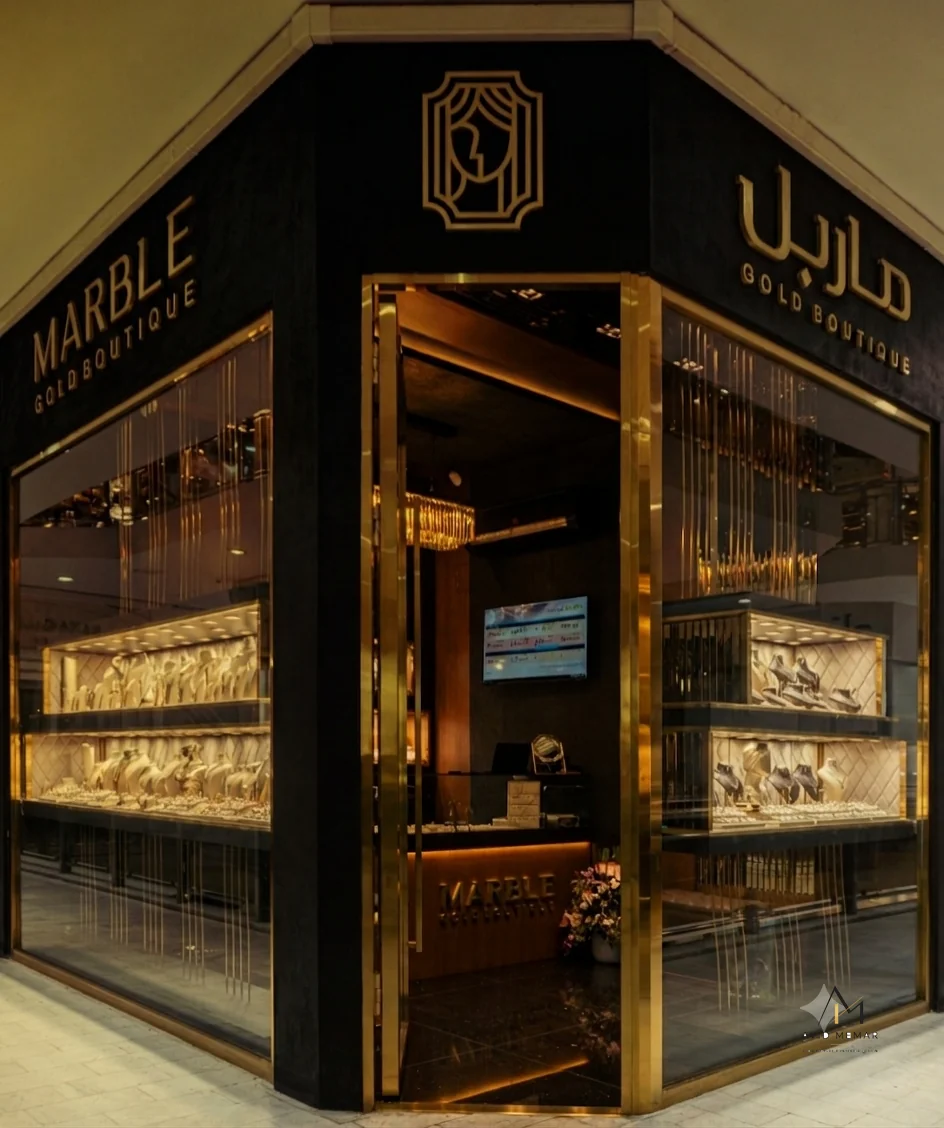 عماری داخلی گالری جواهرات پاساژ قائم